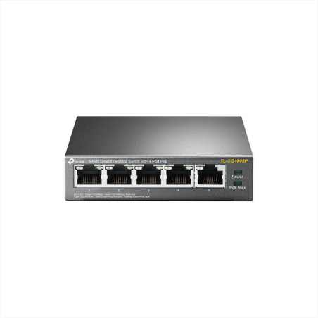 SWITCH PoE 5 PORTE GIGABYTE